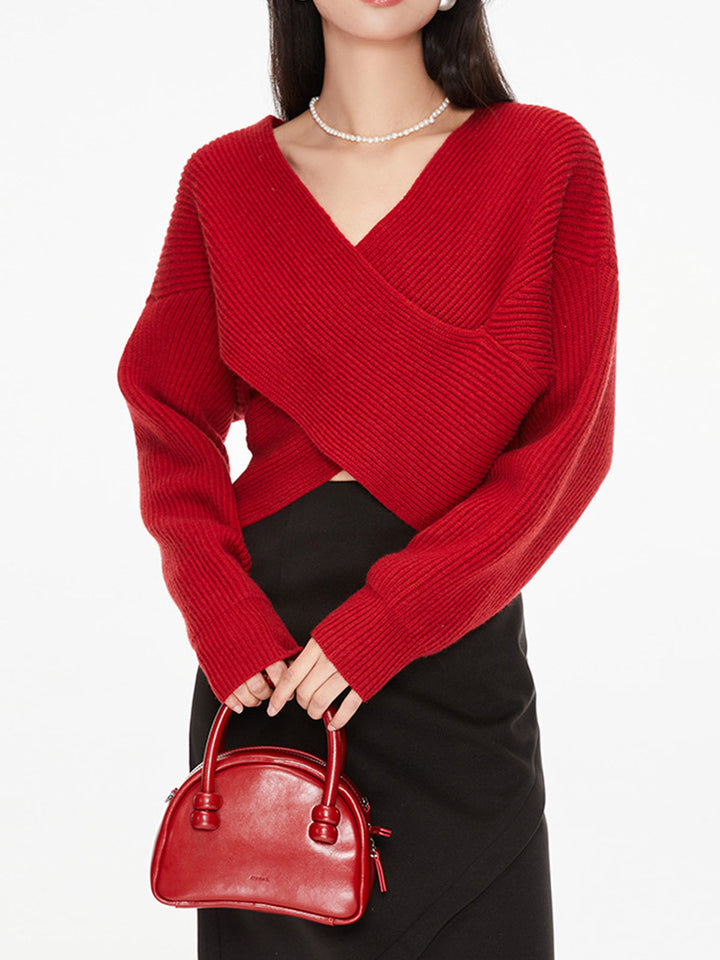 Oversized Sweater for Women – Sienna-Red-XS-State of Style
