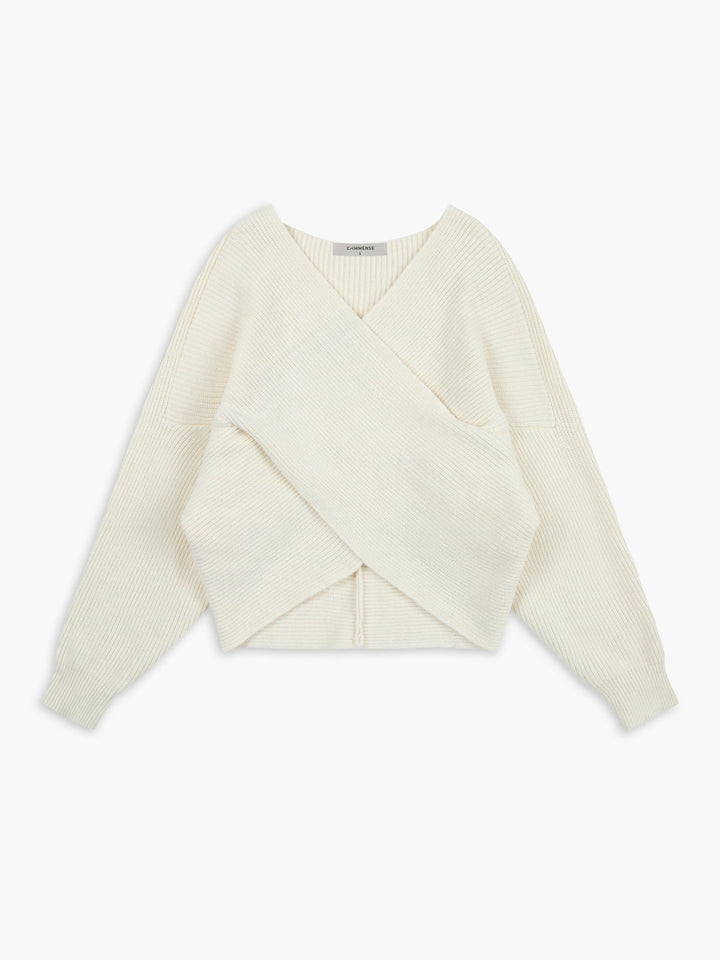 Oversized Sweater for Women – Sienna-White-XS-State of Style