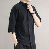 Oversized Trendy Collar Shirt for Men – Spring/Summer-White-XXL-State of Style
