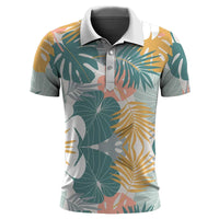 Oversized Tropical Paradise Polo-Yellow-2XL-State of Style
