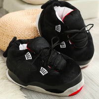 Oversized Unisex Sneaker Slippers – Jayden-Black-3-State of Style
