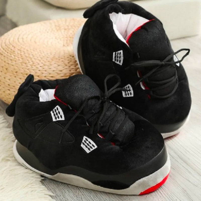 Oversized Unisex Sneaker Slippers – Jayden-Black-3-State of Style