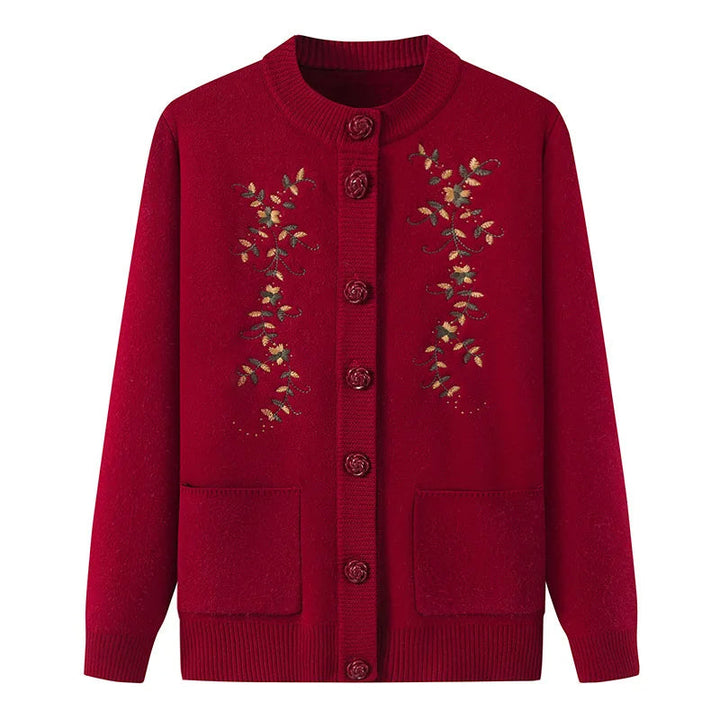 Oversized Velvet Knit Sweater "Delight" – Soft & Stylish-Wine-Red Velvet-XL-State of Style