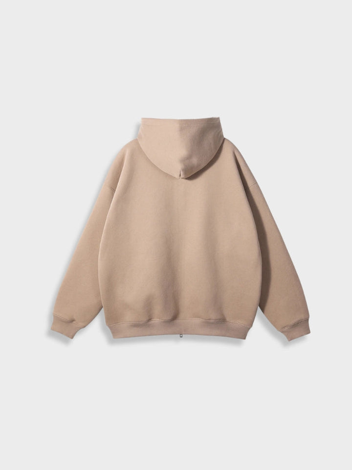 Oversized Vest with Zip - Ava-Black-S-State of Style