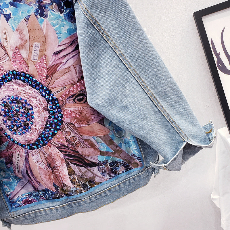 Oversized Women's Denim Jacket - Lynn-S-State of Style