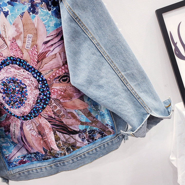 Oversized Women's Denim Jacket - Lynn-S-State of Style