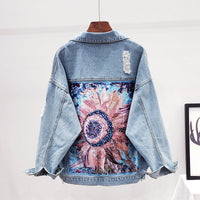 Oversized Women's Denim Jacket - Lynn-S-State of Style