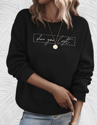 Oversized Women's Sweater with Round Neck - Luna-S-Zwart-State of Style