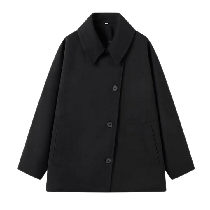 Oversized Women’s Winter Coat - Mila-Black-XS-State of Style