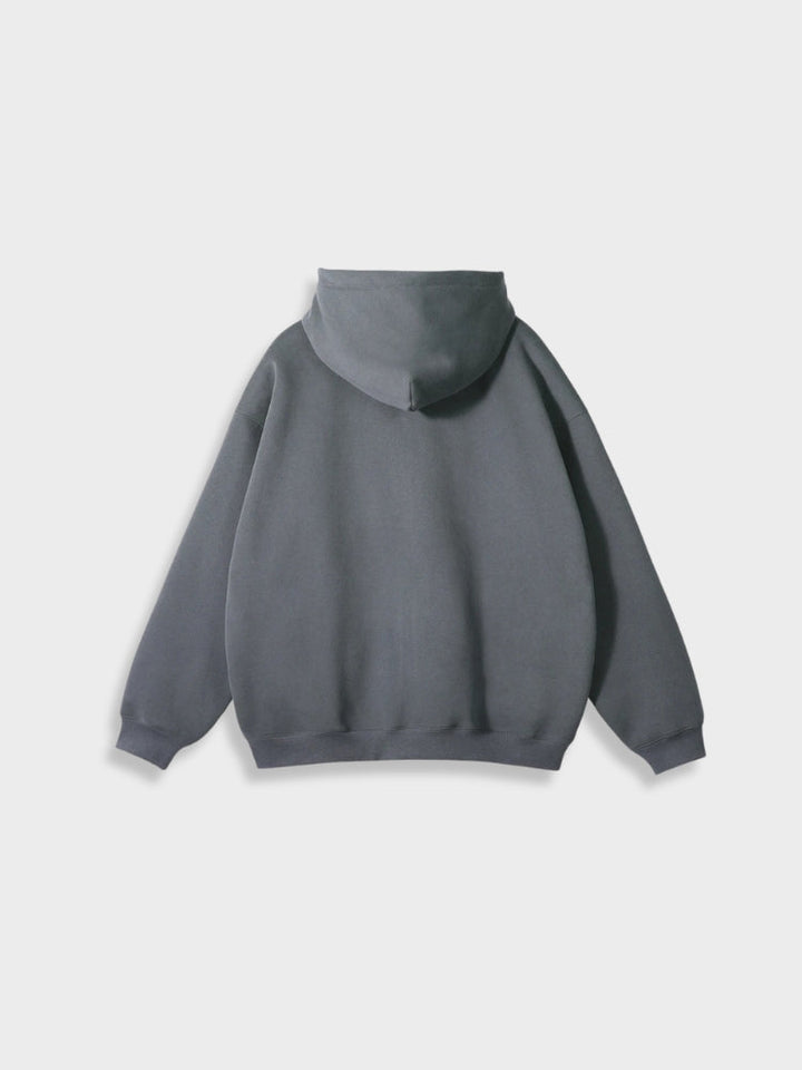 Oversized Zip-Up Vest - Ava-Black-S-State of Style