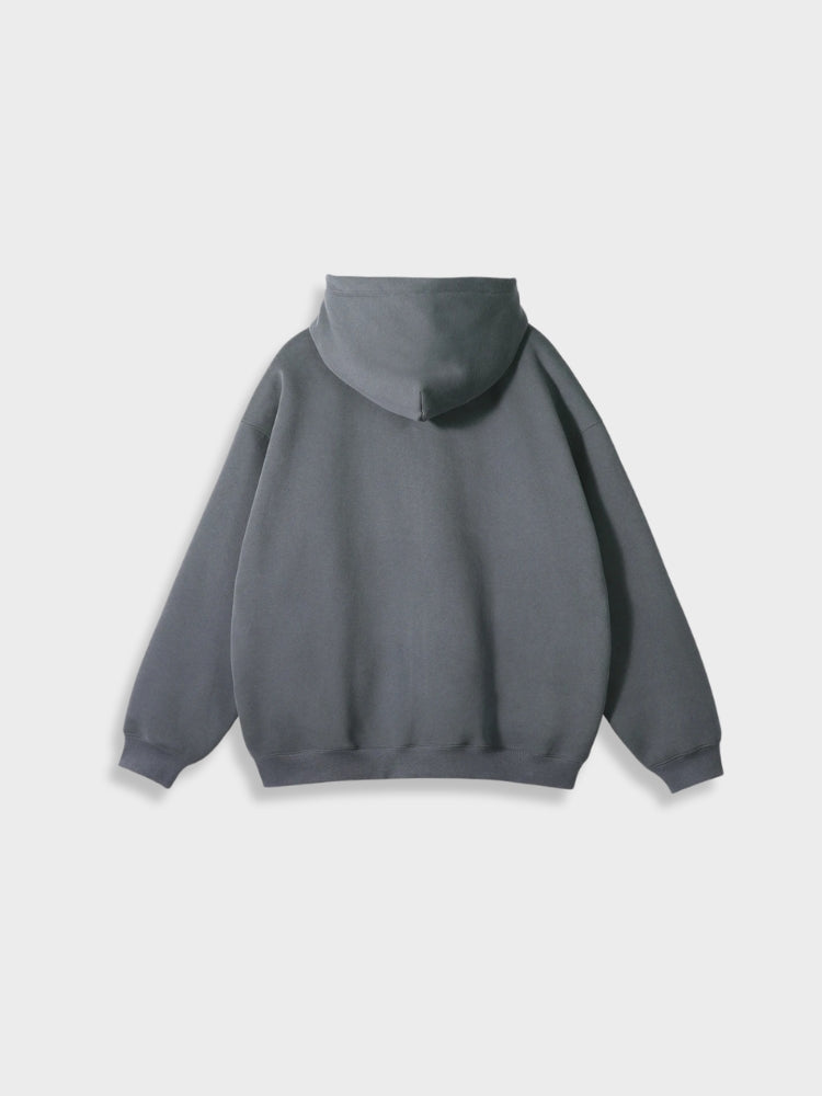 Oversized Zip-Up Vest - Ava-Black-S-State of Style