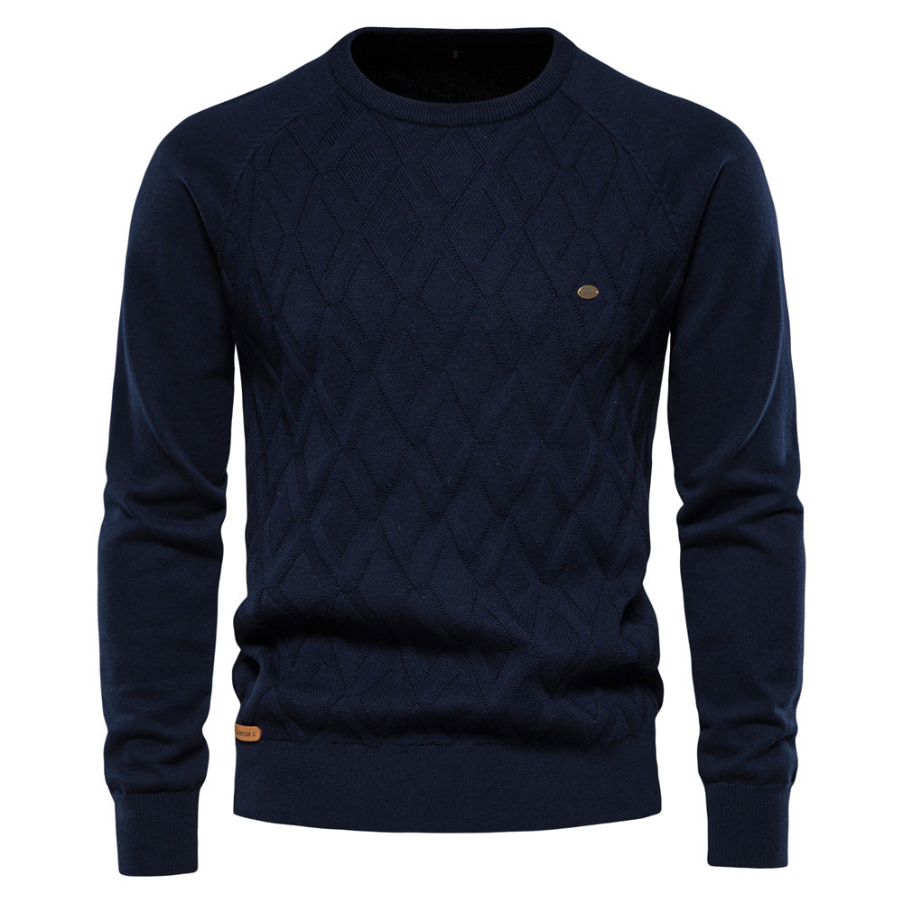 Oxford Men's Jumper - Sterling-Blue-S-State of Style