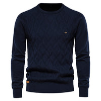 Oxford Men's Jumper - Sterling-Blue-S-State of Style