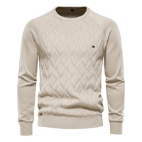 Oxford Men's Sweater - Sterling-Beige-S-State of Style