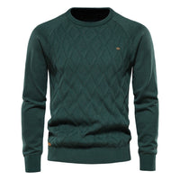Oxford Men's Sweater - Sterling-Green-S-State of Style