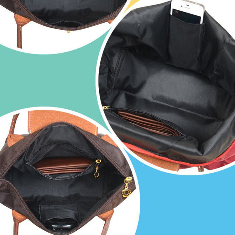 Oxford Shoulder Bag - LuxeCarry-S (30x12x23cm)-Black-State of Style