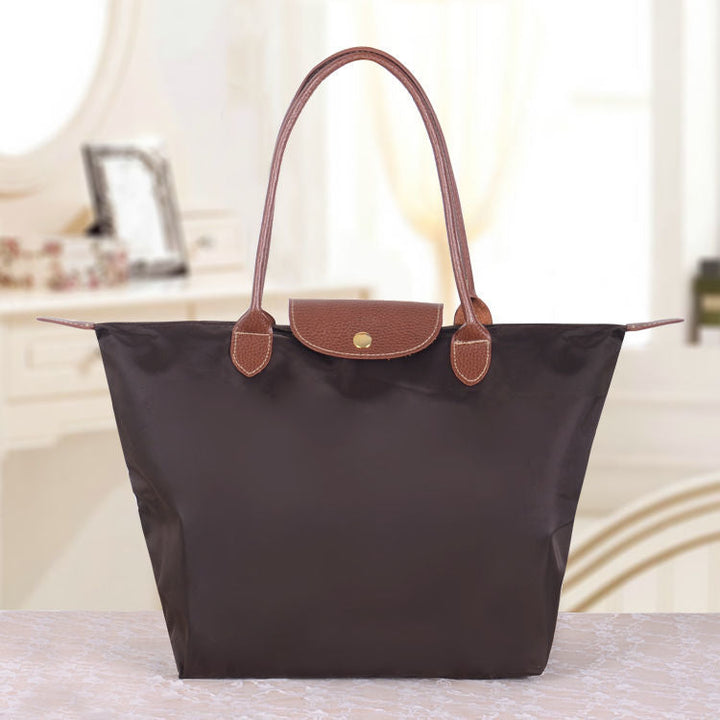 Oxford Shoulder Bag - LuxeCarry-S (30x12x23cm)-Coffee-State of Style