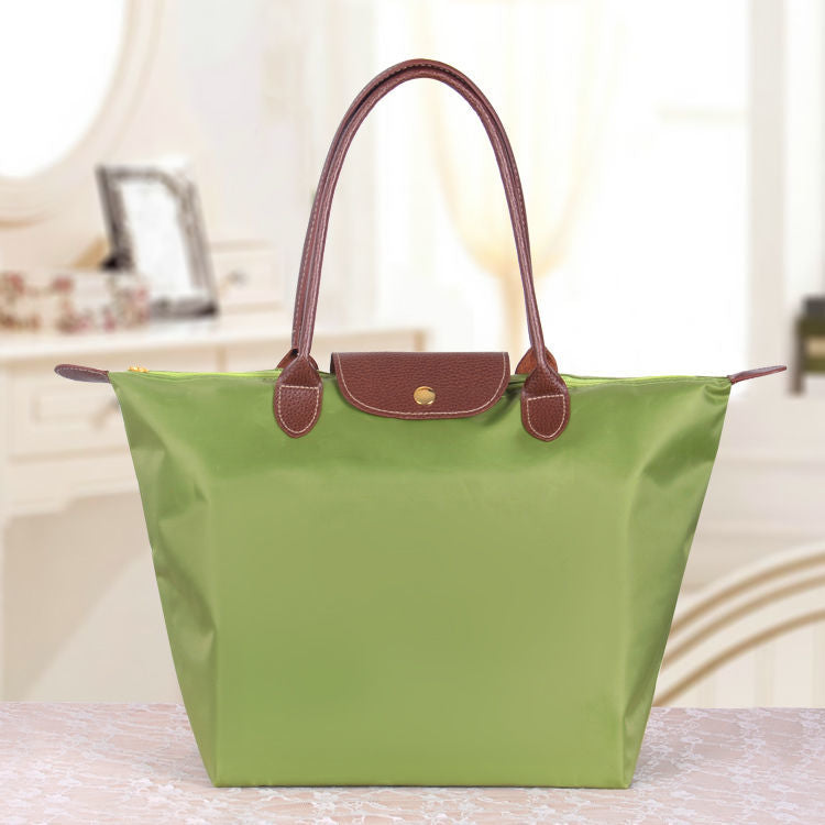 Oxford Shoulder Bag - LuxeCarry-S (30x12x23cm)-Light Green-State of Style