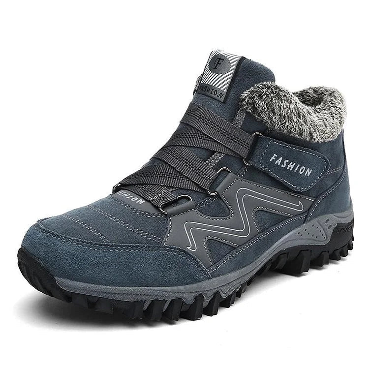 Padded Thermal Unisex Hiking Boots – AlpineWarm-Black-5-State of Style