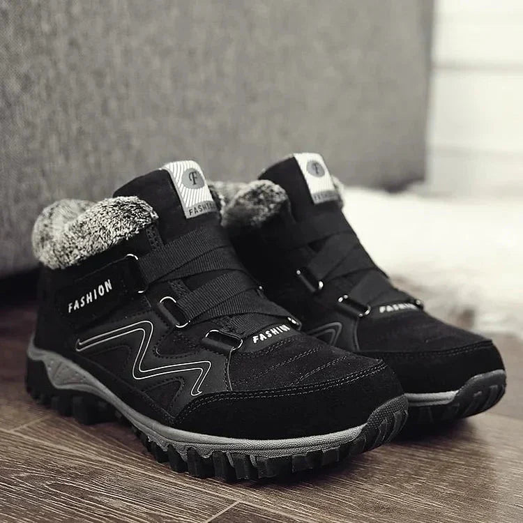Padded Thermal Unisex Hiking Boots – AlpineWarm-Black-5-State of Style