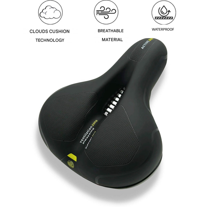 Pain-Free & Ergonomic Gel Bike Saddle - ErgoRoyal-Blue-State of Style