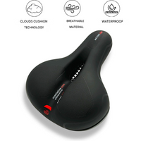 Pain-Free & Ergonomic Gel Bike Saddle - ErgoRoyal-Blue-State of Style