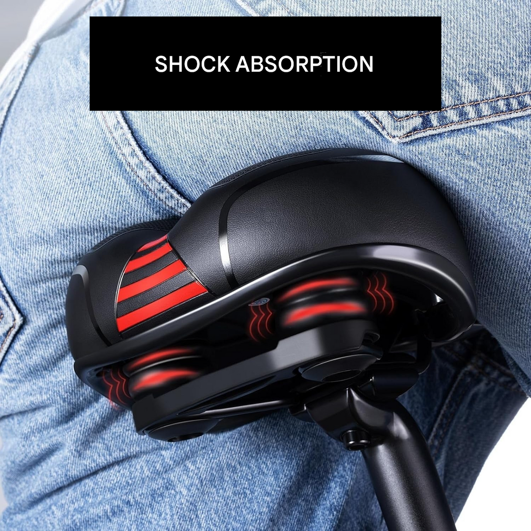 Pain-Free & Ergonomic Gel Bike Saddle - ErgoRoyal-Blue-State of Style