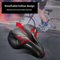Pain-Free & Ergonomic Gel Bike Saddle - ErgoRoyal-Blue-State of Style