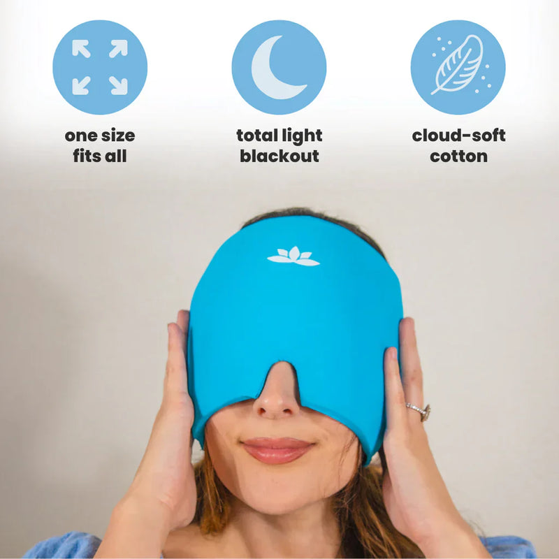 Pain Relieving Migraine Mask - MigraCalm™-Black (almost sold out)-State of Style
