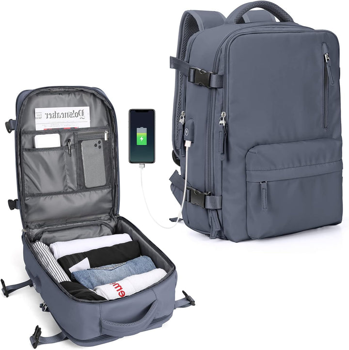 Multi-Compartment Laptop Carry Bag with Adjustable Shoulder Strap