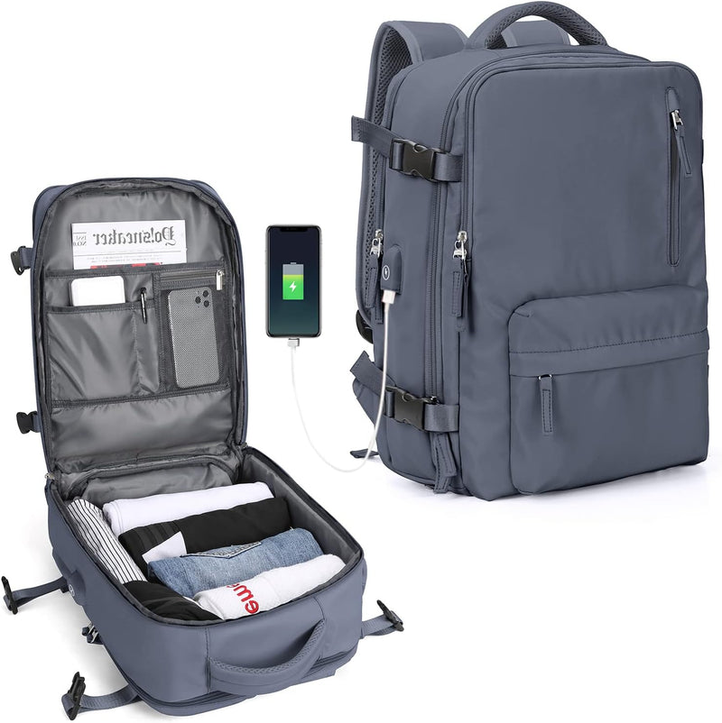 Multi-Compartment Laptop Carry Bag with Adjustable Shoulder Strap