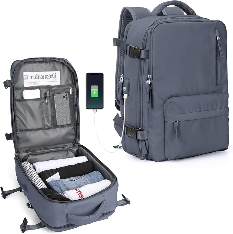 Multi-Compartment Laptop Carry Bag with Adjustable Shoulder Strap