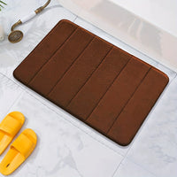 Pamper Your Feet with the Luxe Anti-Slip Bath Mat - Livia-40cm x 60cm-Coffee-State of Style