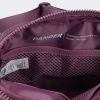Large 2L Nylon Belt Bag with Adjustable Strap and Dual Compartments