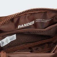 Large 2L Nylon Belt Bag with Adjustable Strap and Dual Compartments