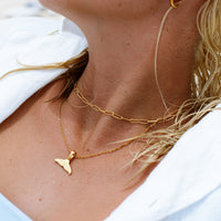 Paperclip Choker Necklace - Lina-Gold-State of Style