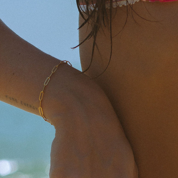 Paperclip Switch Bracelet - Nova-Gold-State of Style