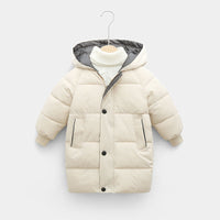 ParkasJacket – Women's Winter Jacket with Faux Fur Hood-Cream-100-State of Style
