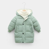 ParkasJacket – Women's Winter Jacket with Faux Fur Hood-Green-110-State of Style