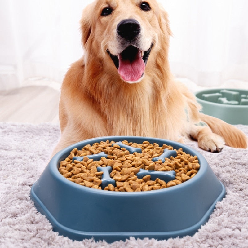 PawMaze™ Slow Feeder Bowl-Blue-State of Style
