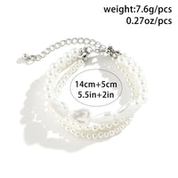 Pearl Elegance Layered Bracelet-State of Style