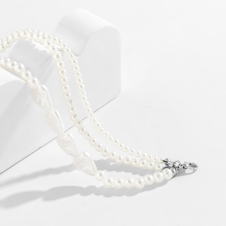 Pearl Elegance Layered Bracelet-State of Style