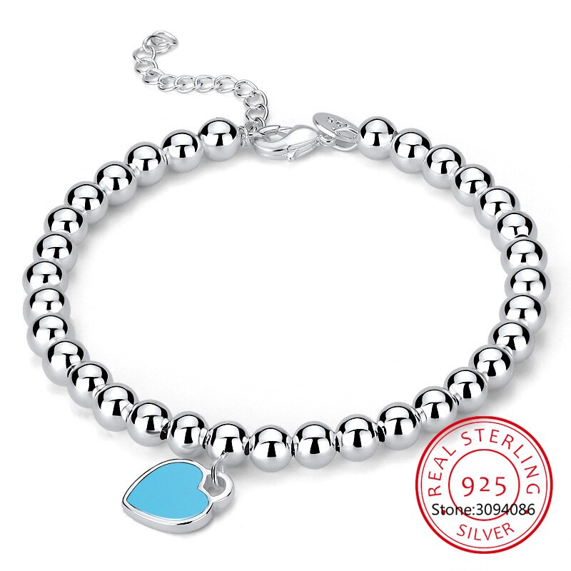 Pearl Heart Bracelet | Elegant and Romantic Jewellery-Blue-State of Style