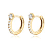 Radiant Hoop Earrings - Livia