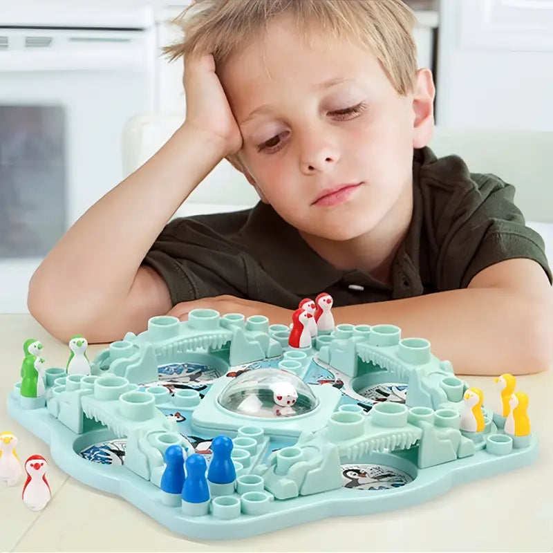 Penguin Glide – Chilly Adventure Board Game-State of Style