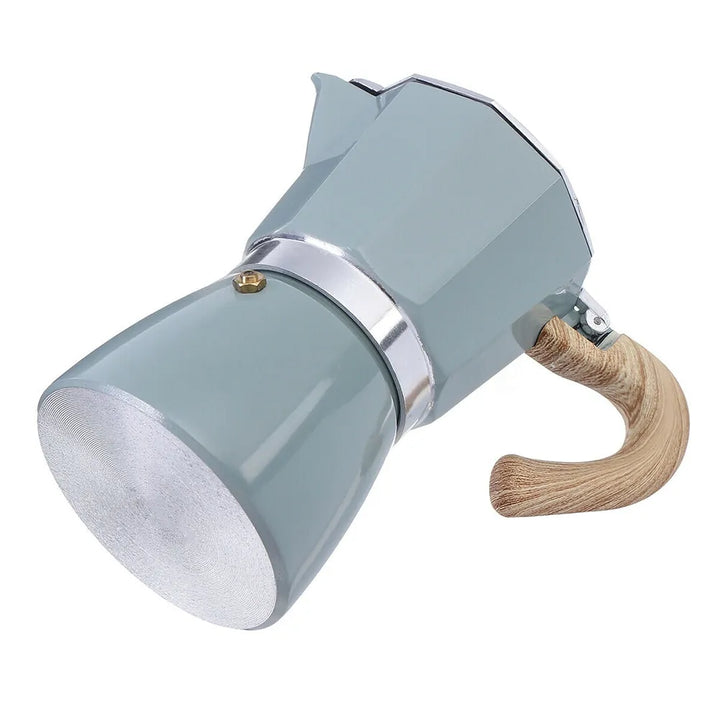 Percolator for Authentic Espresso On the Go - EspressoGo-Grey-150 ML-State of Style