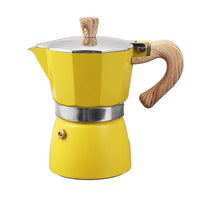 Percolator for Authentic Espresso On the Go - EspressoGo-Yellow-150 ML-State of Style