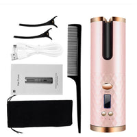 PerfectCurl Automatic Curling Wand | Cordless & Rechargeable-Pink-State of Style
