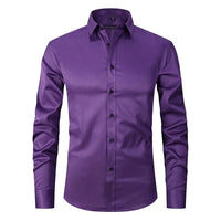 Performance Shirt - DynamicStretch-Purple-S-State of Style