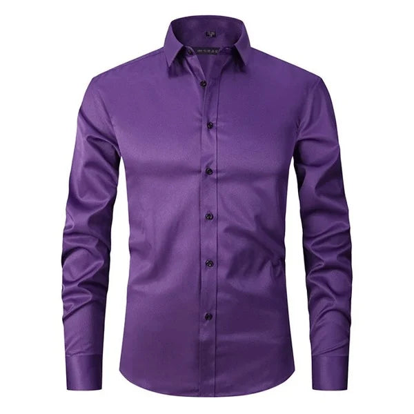 Performance Shirt - DynamicStretch-Purple-S-State of Style